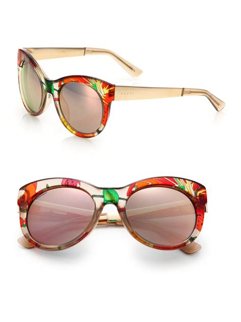 gucci orange tint sunglasses